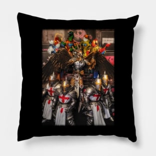 Action Figure Band 7 Pillow