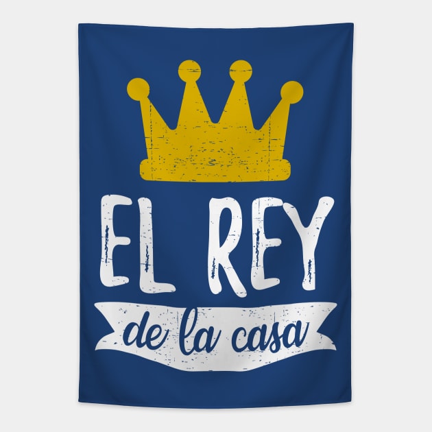 El Rey de la casa - King of the House Tapestry by verde