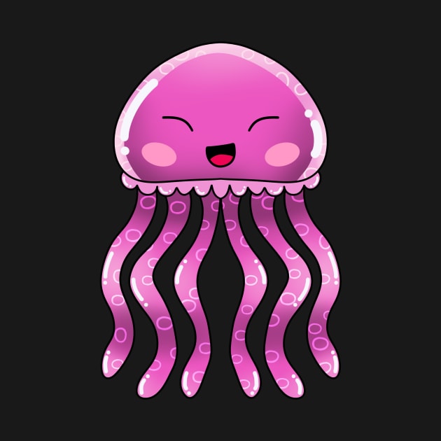 Little Pink Squid by LoneJensen