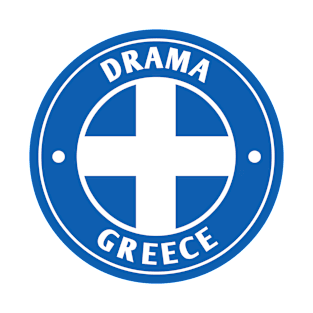 Drama Greece Circular T-Shirt