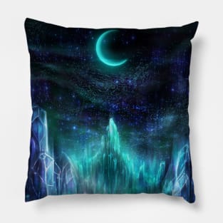 The Midnight Realm Pillow