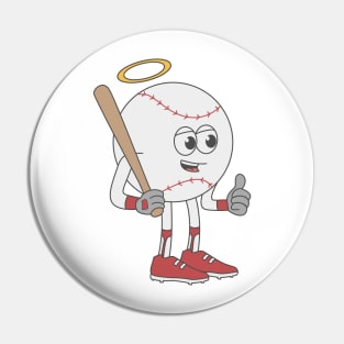 Angels Baseball Guy Pin