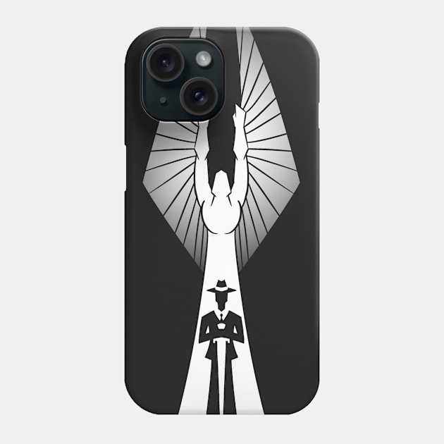 Black Art Deco Fantasy Design Phone Case by AnthonyPanics