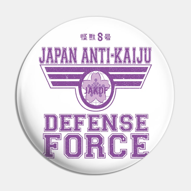 KAIJU No 8: JAPAN ANTI KAIJU DEFENCE FORCE (GRUNGE STYLE) Pin by FunGangStore