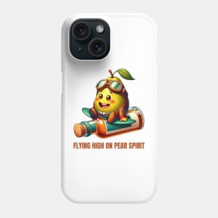 Pear Aviator - Flying High on Pear Spirit Adventure Tee Phone Case