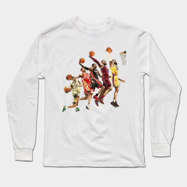lebron james lakers long sleeve shirt