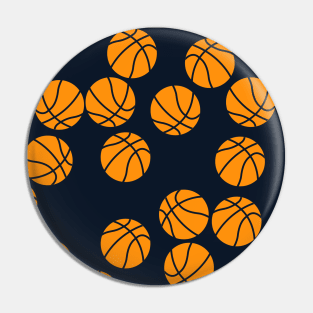 Cute Basketball Pattern Pin