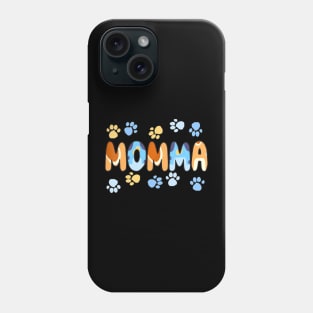 Momma Of The Birthday Boy Girl Dog Family Matching Phone Case