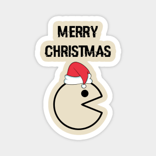 Pacman Christmas Magnet