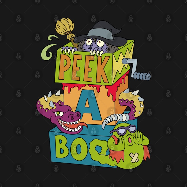 Peek-a-Boo Halloween Gift by Konnectd