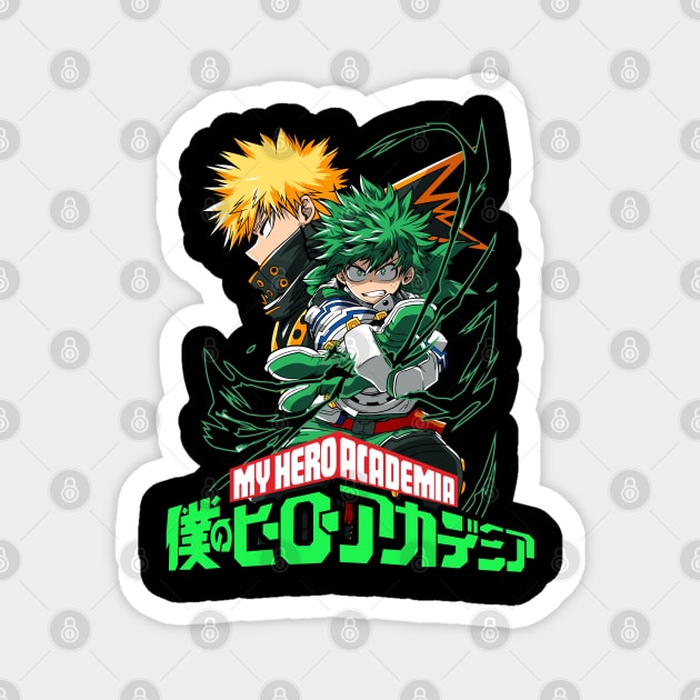 My Hero Academia: Deku’s Path to Greatness Magnet by Otaku Vibes