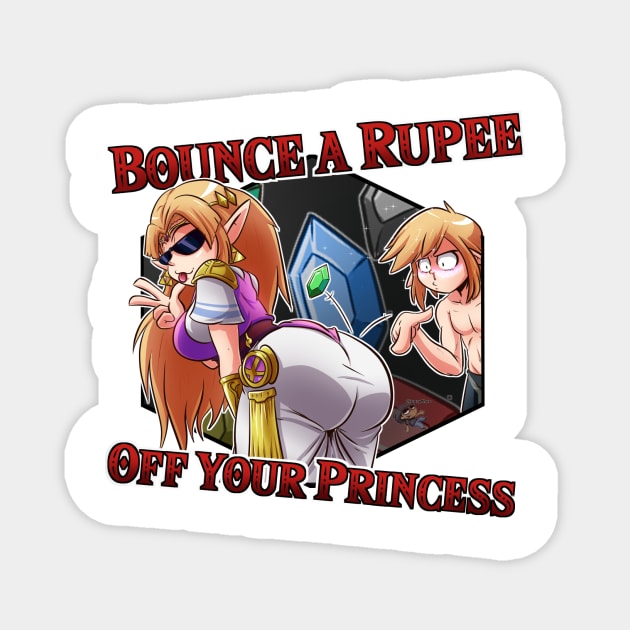 Bounce a Rupee Magnet by corythec