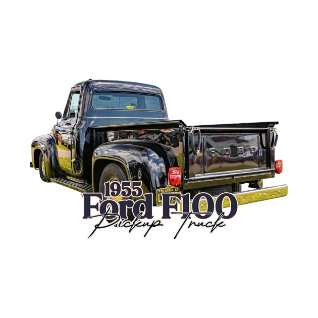 1955 Ford F100 Pickup Truck by Gestalt Imagery