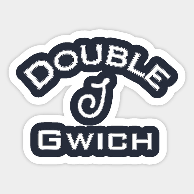 Double J Gwich Merch - Merch - Sticker