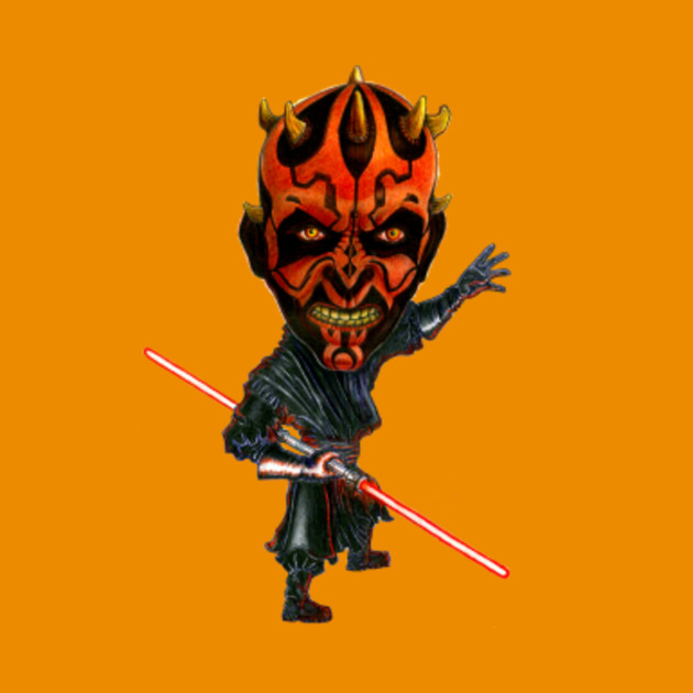 Chibi Maul - Darth Maul - Kids T-Shirt | TeePublic