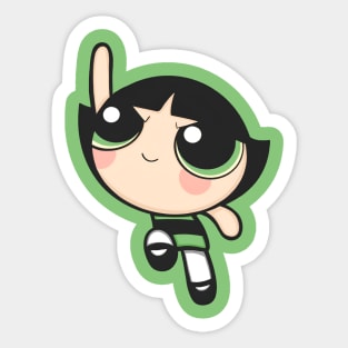 Powerpuff Girl Teens Sticker for Sale by PinkRhino24