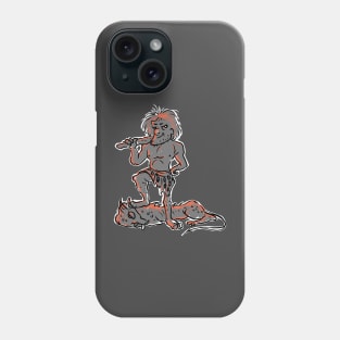 Cave man Phone Case