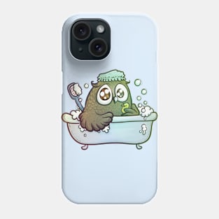 owl having a bath Phone Case