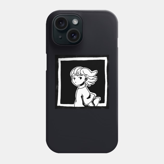 Hello darkness my old friend Chibi Version Phone Case by Dearly Mu