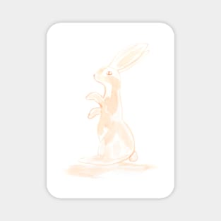 easter bunny, easter, rabbits, holiday, animal, illustration, watercolor Magnet