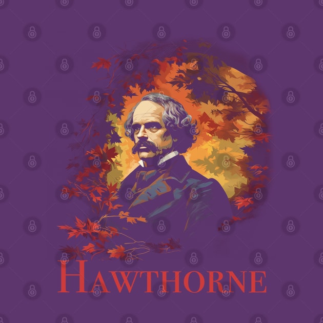 Nathaniel Hawthorne by WickedAngel