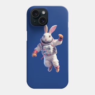 The Galaxy Astronaut Bunny Phone Case