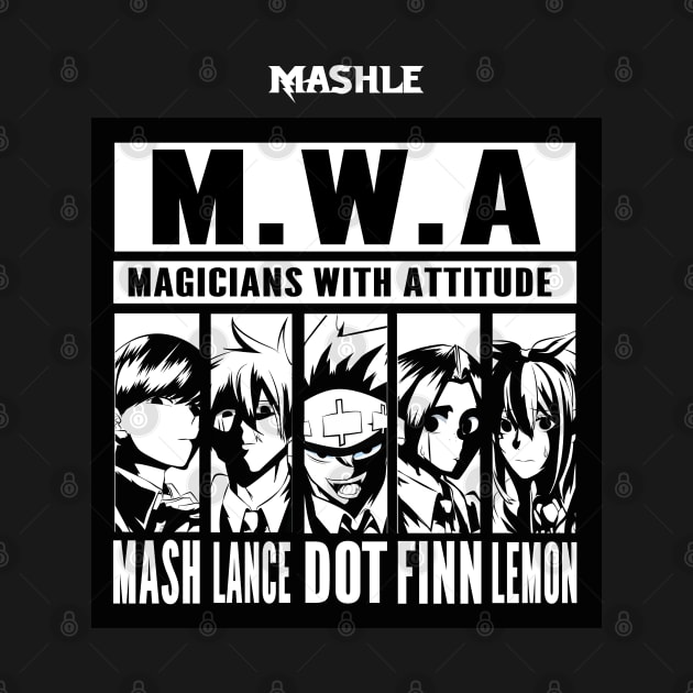 MASHLE: MAGIC AND MUSCLES (M.W.A. MAGICIANS WITH ATTITUDE) by FunGangStore