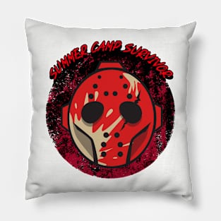 Summer Camp Survivor Graphic Pillow