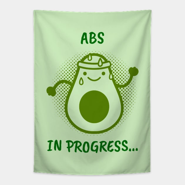 Abs in progress Tapestry by Rdxart