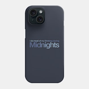 Midnights Thinking Phone Case