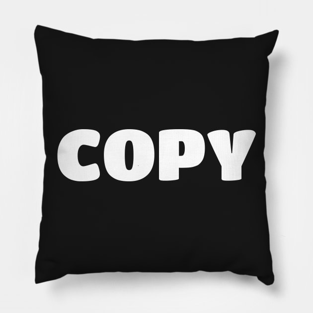 Copy - Paste Parent/Child Ctrl-C & Ctrl-V Pillow by PozureTees108