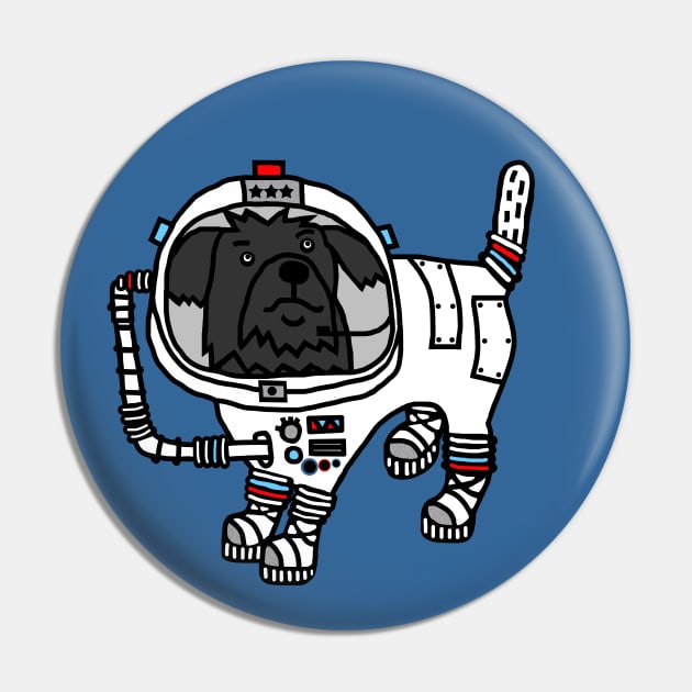 Sci Fi Dog Astronaut Space General Fergus Pin by ellenhenryart