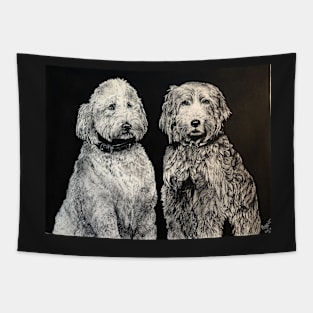 Goldendoodles Tapestry