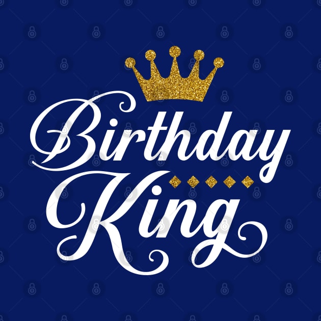 birthday king gold crown by Hobbybox