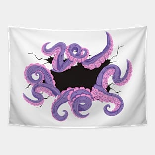 monster tentacles Tapestry