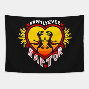 Happily Ever Raptor Tapestry