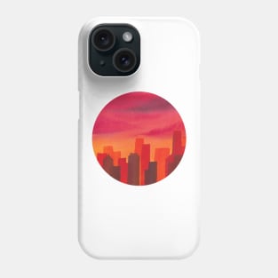 Sunset city Phone Case