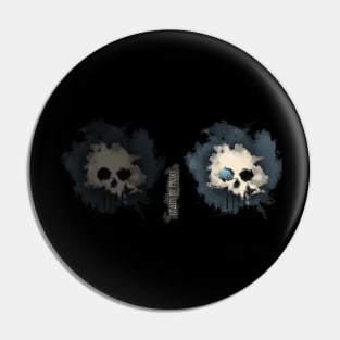 Death by Proxy Skull Pin