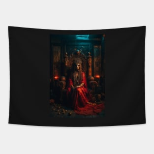 Scarlet Mystery Revealed Tapestry