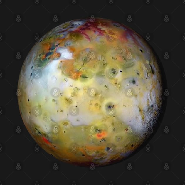 Io, satellite of Jupiter by Creatum