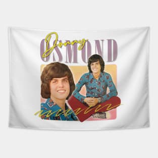 Donny Osmond / Retro 70s Aesthetic Fan Design Tapestry