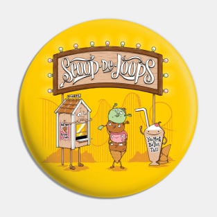 Scoop De Loops Pin