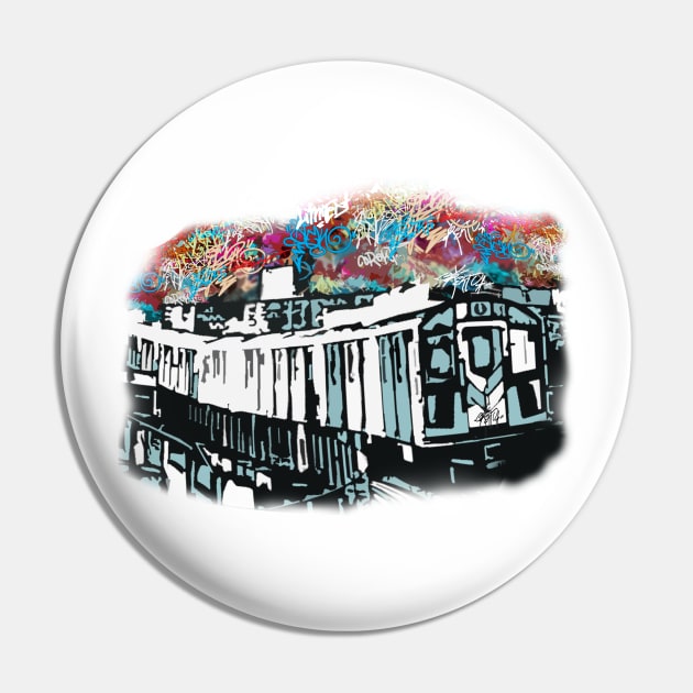 NY subway Pin by corekt