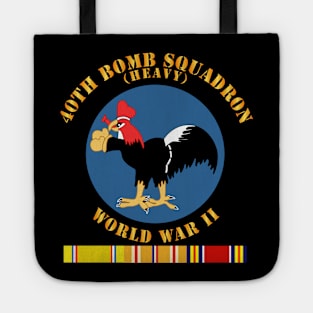 AAC - 40th Bomb Squadron - WWII w PAC SVC Tote