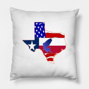 TEXAS Fly Fishing US Pillow