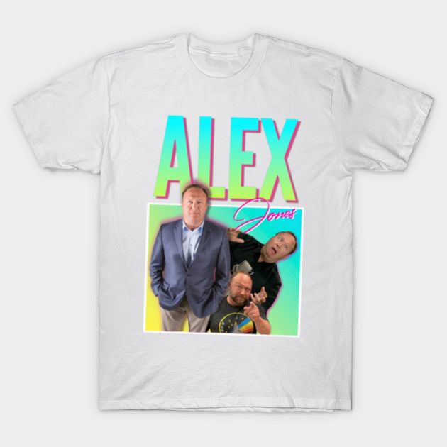 Alex Jones 80s 90s Aesthetic Meme Shirt Alex Jones T Shirt Teepublic Au