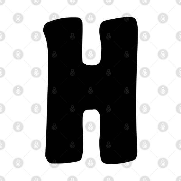 Letter H by Xtian Dela ✅