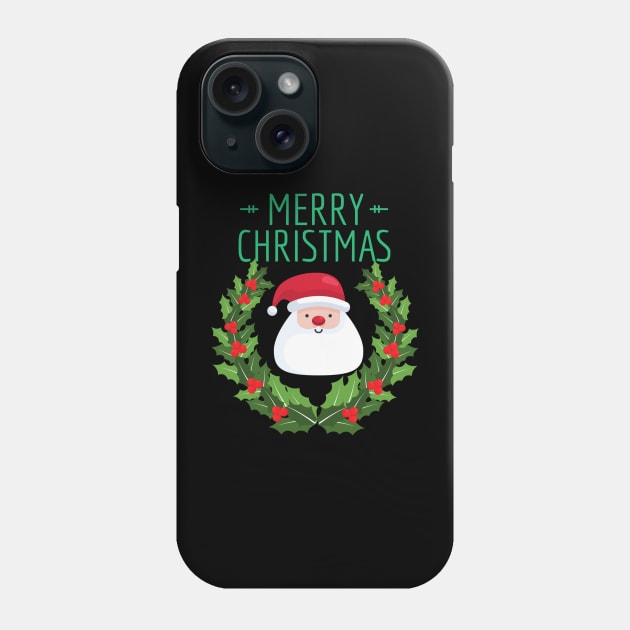 Merry Christmas Phone Case by Global Creation