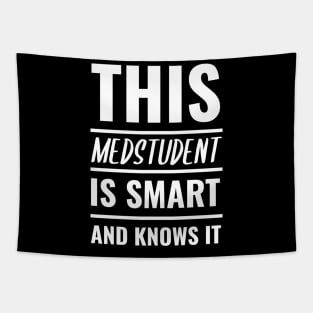 Funny Medstudent Tee - Medical Student In Medschool Gift For Nurse & Doctor	Medicine Tapestry