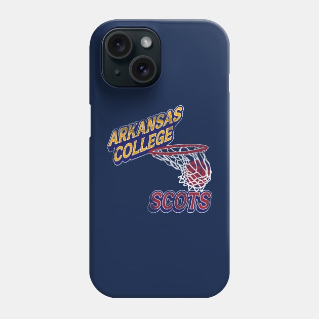 Arkansas College Scots Basketball Phone Case by rt-shirts